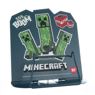 Підставка для книг фігурна Yes "Minecraft.Creeper", метал 470525