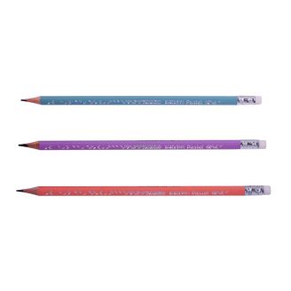 Олівець графітовий BLACK PEPS HB, з ластиком, PASTEL MP.851730