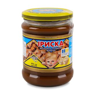 Молоко згущене варене "Іриска" 470г Первомайський