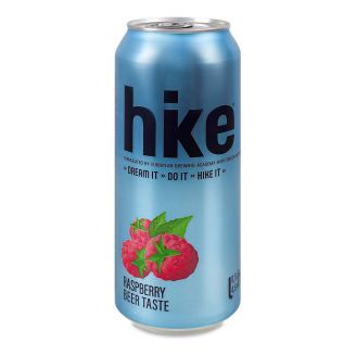 Пиво Hike Raspberry 0,5л  з/б алк.4,6%