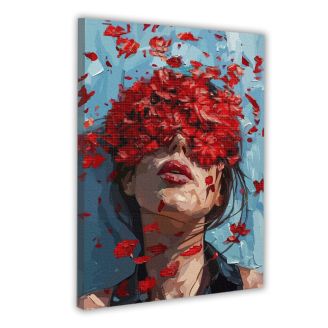 Картина за номерами з алмазною мозаїкою SANTI "Натхнення", 40*50см 954969