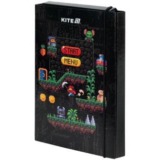 Папка для зошитів В5 на гумці картон, Pixel Game 69244, K25-210-2