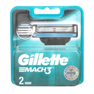 Gillette Картридж Mach3 2 шт