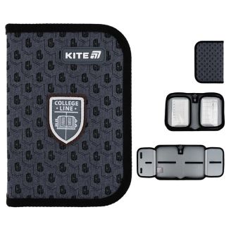 Пенал Kite 1 від., 2 відв., без наповнення 622 College Line K25-622-2, 70051