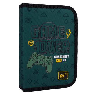 Пенал твердий YES одинарний без клапана HP-02 Game Fan, 533653