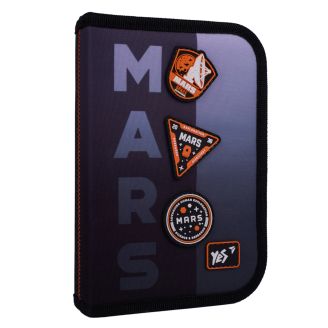Пенал твердий YES одинарний з двома клапанами HP-04 Mars, 533632