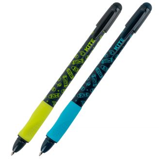Ручка кулькова Kite EasyStart, Skate, синя, 69702, K25-099-1