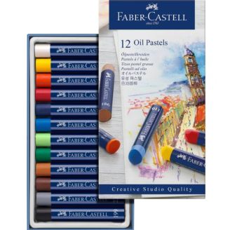 127012 Масляна пастель 12кол. GOLDFABER 005519