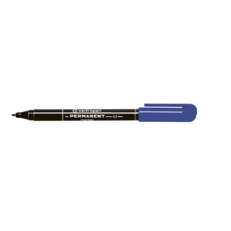 2846 Маркер Permanent д/пл, синій  006074 (01332) Centropen