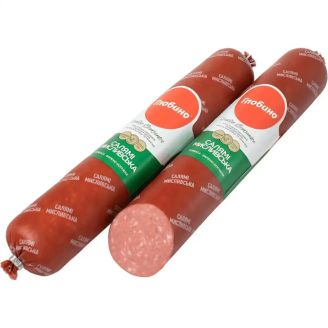 Ковбаса Салямі Мисливська. 460г.ТМ Глобино