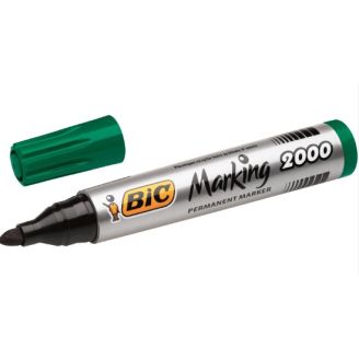 Маркер BIC Permament овал Уз. зел. №2000 (820912)
