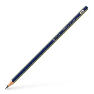 112504 Олівець 4B GOLDFABER синьо-золотий 002110