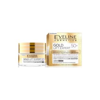 Eveline Gold Lift Expert Крем-сиворотка зміцнююча 40+ 50мл