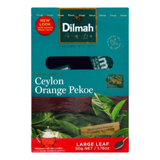Чай чорний крупнолистовий Dilmah 50г