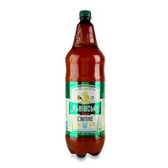 Пиво "Львівське Світле", 1,8л