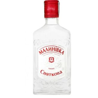 Горiлка "Малинівка" Святкова 0,1л